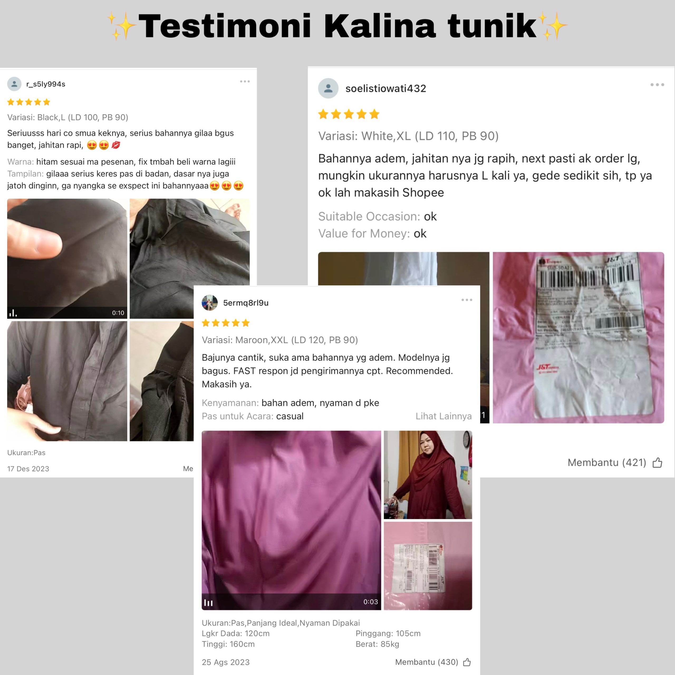 KALINA tunik by ZALFA OUTFIT - Gambar 2